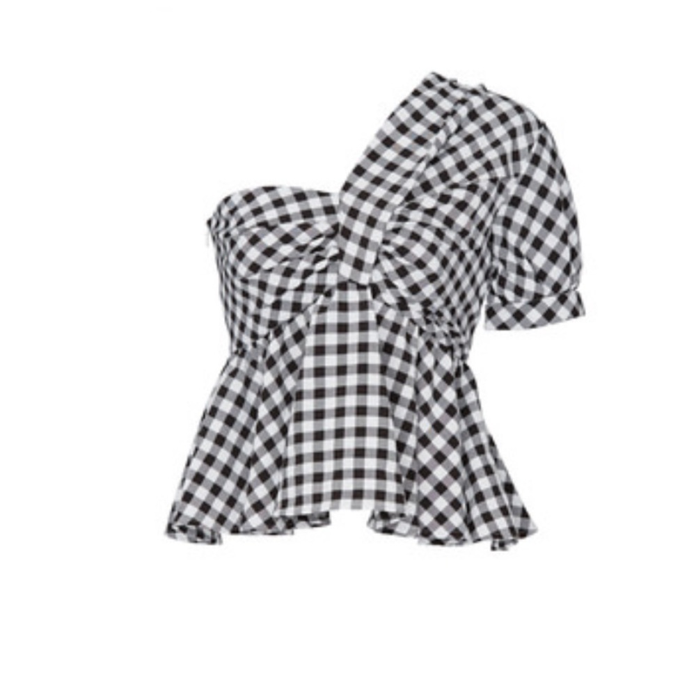 N12H GINGHAM MILA TOP